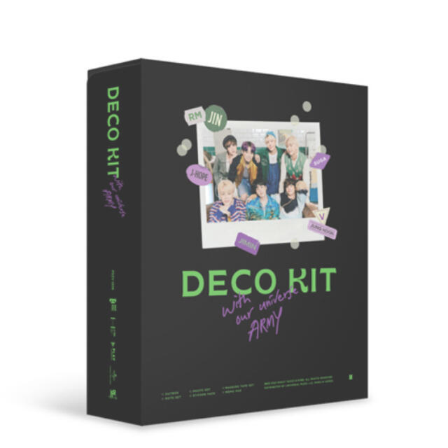 BTS デコキット　ランダム　抜けなし　bts DECOKIT トレカ