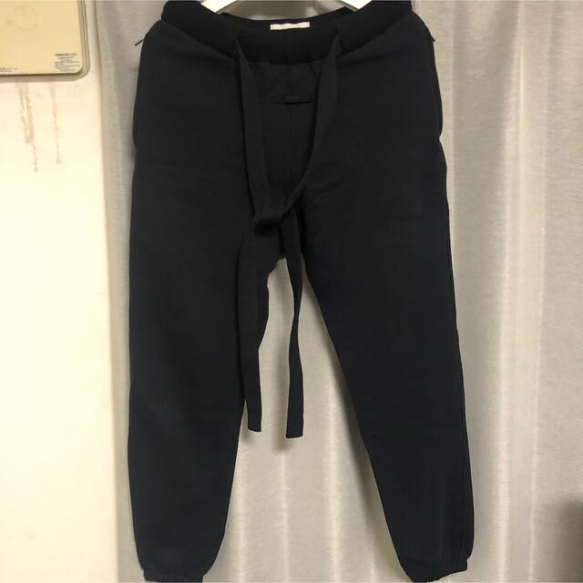 FEAR OF GOD ZEGNA SWEAT PANTS S BLACK