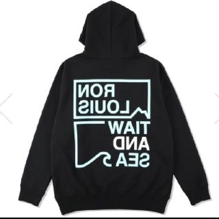 シー(SEA)の完売品★L★Ron Louis x WDS Hoodie / BLACK(パーカー)