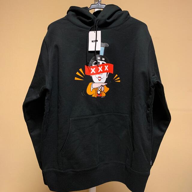 希少Mサイズ GOD SELECTION XXX HOODIE ボックスロゴ