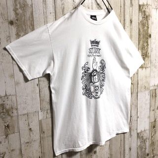 [大人気]　ステューシー　コラボ　Tシャツ　RIPZINGER　プリント　存在感