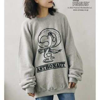 ジャーナルスタンダード(JOURNAL STANDARD)のrelume PEANUTS×SPORTS WEAR オーバーサイズ スウェット(スウェット)