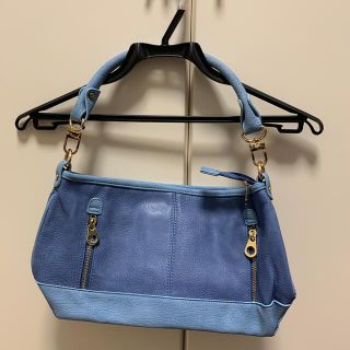 ザラ(ZARA)のハンドバッグ ブルー ZARA H&M(ハンドバッグ)