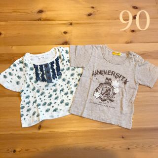 アースミュージックアンドエコロジー(earth music & ecology)のアース&キムラタン ＊ トップスSET 90(Tシャツ/カットソー)