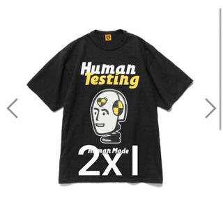 ヒューマンメイド(HUMAN MADE)の作り直しHUMAN MADE HUMAN TESTING T-SHIRT 2XL(Tシャツ/カットソー(半袖/袖なし))
