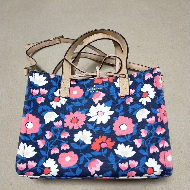 値下げ!kate spade❤ 花柄ショルダーバッグ