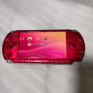 PSP3000レッド(携帯用ゲーム機本体)