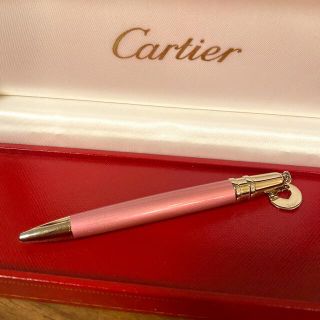 カルティエ(Cartier)のカルティエ　ボールペン　ピンク(ペン/マーカー)