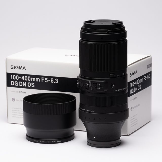 美品 SIGMA 100-400mm F5-6.3 DG DN Eマウント