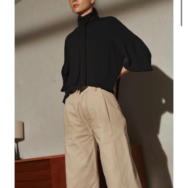 超爆安 High L'Or - ánuans waist ロル Ivory Pants Flare カジュアルパンツ - covid19