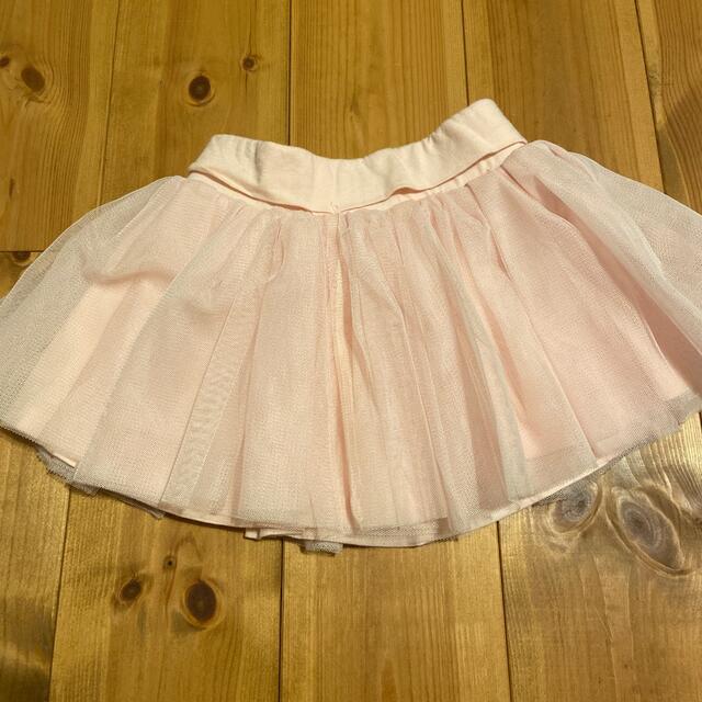 babyGAP(ベビーギャップ)のチュールスカート キッズ/ベビー/マタニティのキッズ服女の子用(90cm~)(スカート)の商品写真