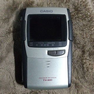 カシオ(CASIO)のアナログカラーテレビ 携帯テレビ CACIO TV-880(テレビ)