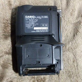 CASIO - アナログカラーテレビ 携帯テレビ CACIO TV-880の通販 by