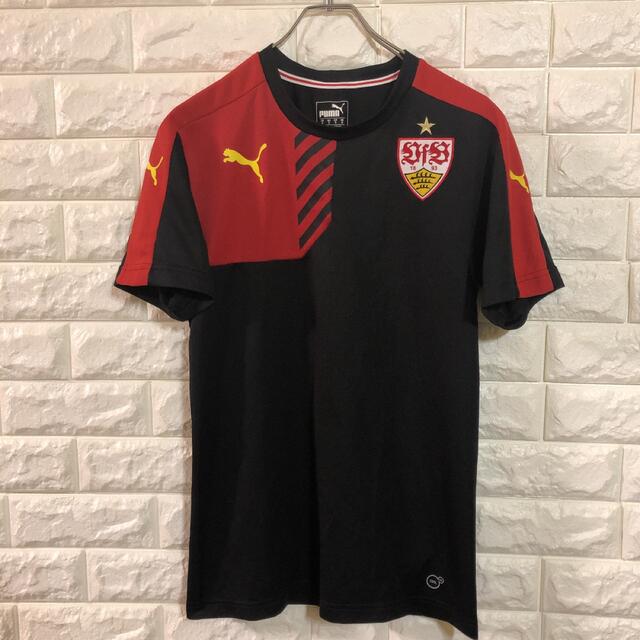 PUMA(プーマ)の美品　プーマ　シュトゥットガルト   Tシャツ スポーツ/アウトドアのサッカー/フットサル(ウェア)の商品写真