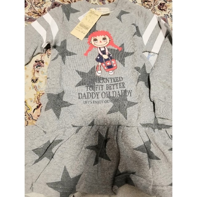 daddy oh daddy(ダディオーダディー)の最終値下げ！!【新品・未着用】daddy oh daddy ワンピース 110 キッズ/ベビー/マタニティのキッズ服女の子用(90cm~)(ワンピース)の商品写真