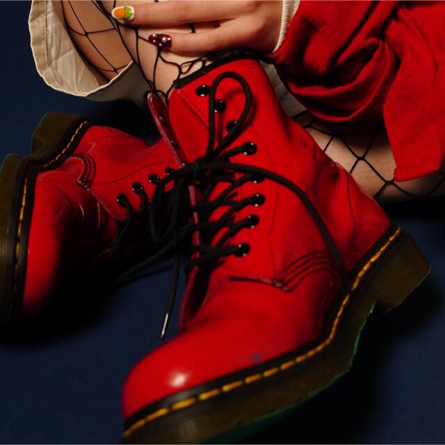 Dr Martens ドクターマーチン Dr Martens 赤 ブーツの通販 By Aya S Shop ドクターマーチンならラクマ