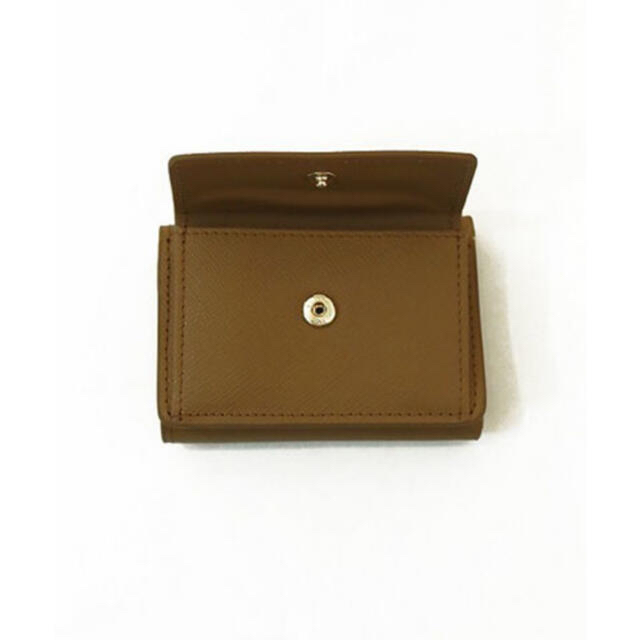 TODAYFUL Leather Mini Wallet -Beige