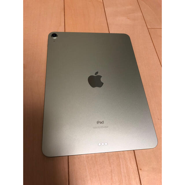 iPad(アイパッド)の【仮りだお様用】iPad Air 第4世代 グリーン 64GB WiFiモデル スマホ/家電/カメラのPC/タブレット(タブレット)の商品写真