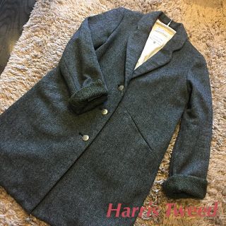 ハリスツイード(Harris Tweed)の   【送料無料】Harris Tweedのチェスターコート(チェスターコート)