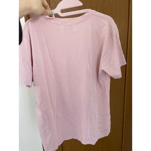 épine(エピヌ)のepine embroidery tee baby pink 美品 レディースのトップス(Tシャツ(半袖/袖なし))の商品写真