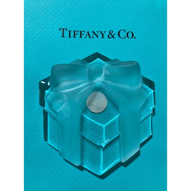 Tiffany & Co.(ティファニー)の【新品未使用】ティファニー　ペーパーウェイト　クリスタル　希少　ヴィンテージ インテリア/住まい/日用品のインテリア小物(置物)の商品写真