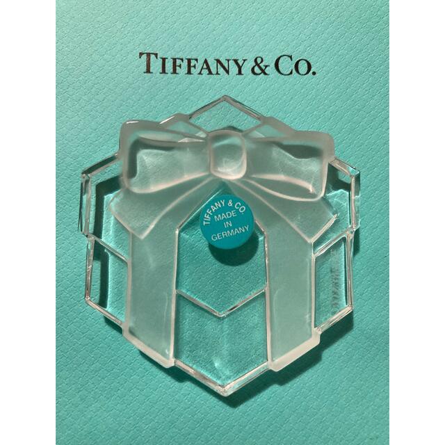 Tiffany & Co.(ティファニー)の【新品未使用】ティファニー　ペーパーウェイト　クリスタル　希少　ヴィンテージ インテリア/住まい/日用品のインテリア小物(置物)の商品写真