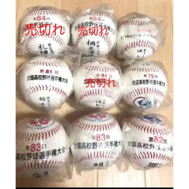 全国高校野球選手権大会 記念ボール 18個セット