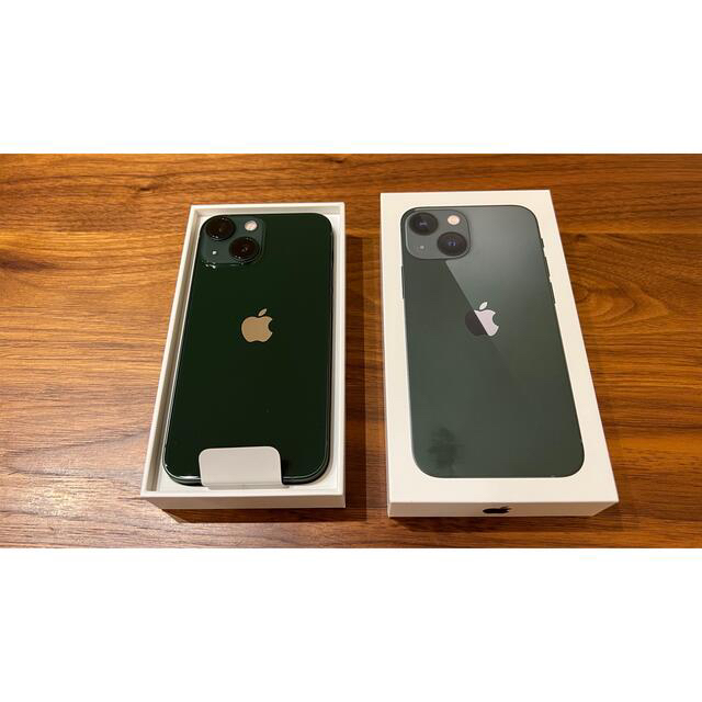専門ショップ iPhone - iPhone13 mini 128GB Green スマートフォン本体