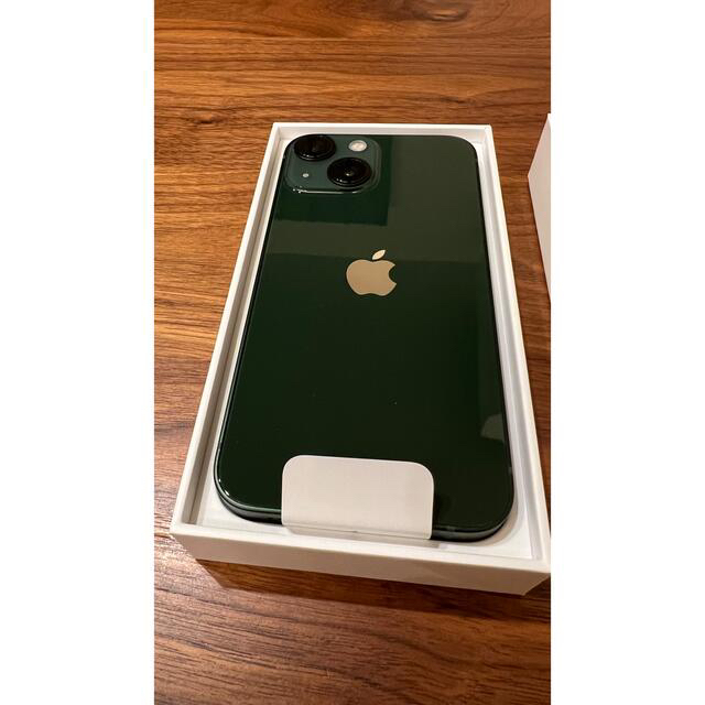 iPhone(アイフォーン)のiPhone13 mini 128GB Green スマホ/家電/カメラのスマートフォン/携帯電話(スマートフォン本体)の商品写真