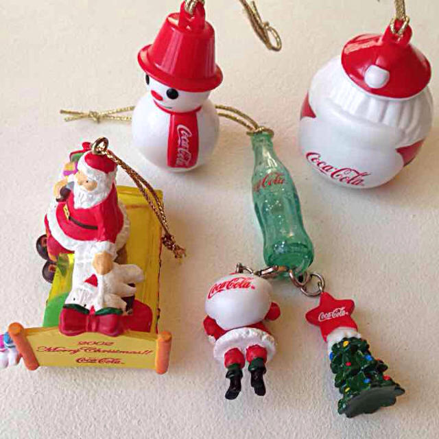 非売品★コカコーラ クリスマスオーナメント セットの通販 by kitty's shop｜ラクマ