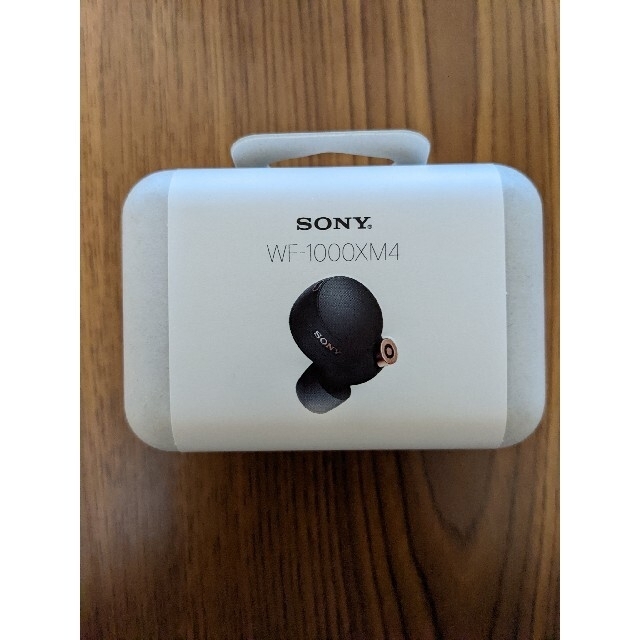 SONY(ソニー)の新品未開封 並行輸入品 SONY WF-1000XM4 BM ブラック スマホ/家電/カメラのオーディオ機器(ヘッドフォン/イヤフォン)の商品写真