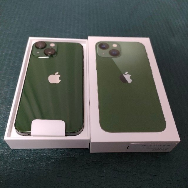 2022秋冬新作】 128GB mini 【新品】iPhone13 - iPhone 新色グリーン