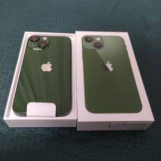 アイフォーン(iPhone)の【新品】iPhone13 mini 128GB  　　   新色グリーン(スマートフォン本体)