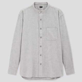 ユニクロ(UNIQLO)の☆ユニクロ　フランネルスタンドカラーシャツ(シャツ)