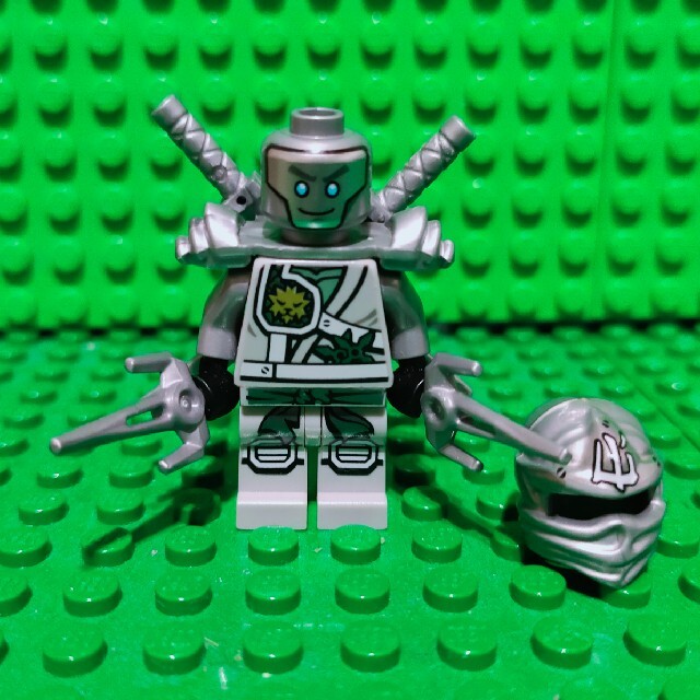 Lego - LEGO ニンジャゴー 70748 ミニフィグ ゼン チタニウム シルバー