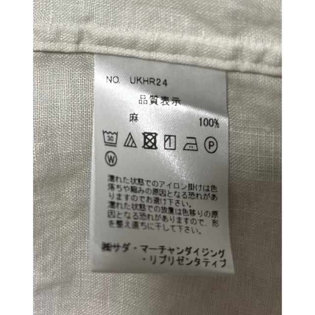 鎌倉シャツ　リネン半袖シャツ レディースのトップス(シャツ/ブラウス(半袖/袖なし))の商品写真