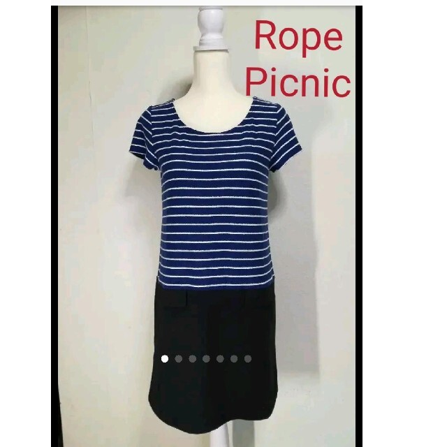 Rope' Picnic(ロペピクニック)のロペピクニック ワンピース レディースのワンピース(ひざ丈ワンピース)の商品写真