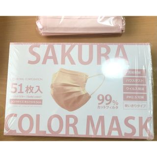 花粉対策　ハウスダスト　ウイルス　PM2.5対策　51枚入り　新品未開封　本物(その他)