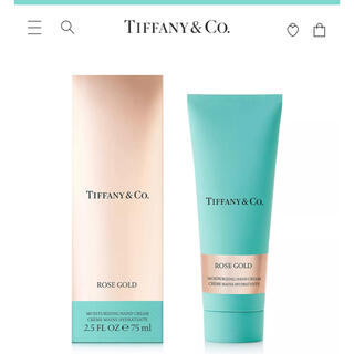 ティファニー(Tiffany & Co.)の新品 ティファニー ローズゴールド ハンドクリーム(ハンドクリーム)
