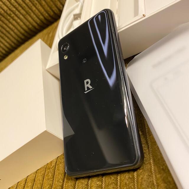 Rakuten(ラクテン)のRakuten mini 楽天ミニ楽天mini楽天モバイルeSIMブラック超美品 スマホ/家電/カメラのスマートフォン/携帯電話(スマートフォン本体)の商品写真