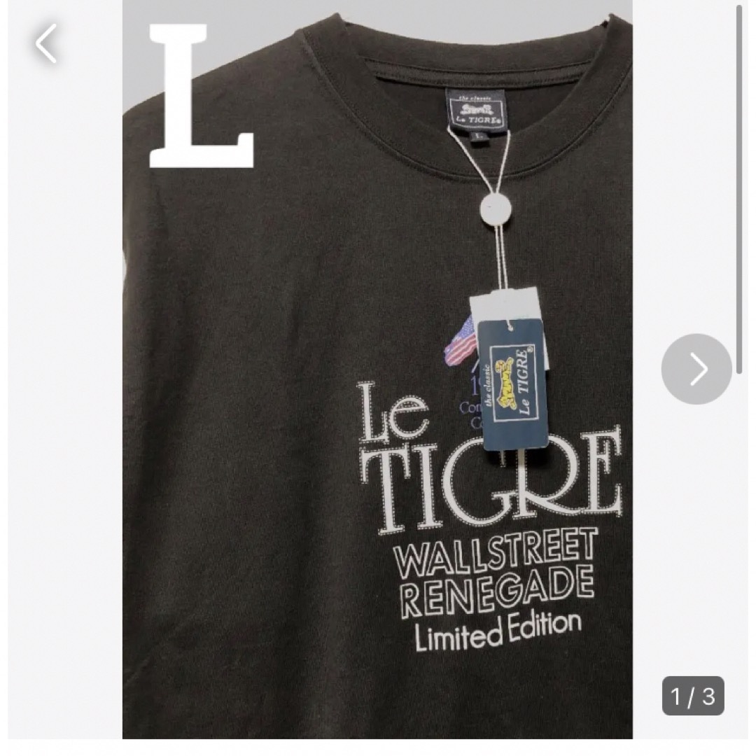 LeTIGRE(ルティグレ)のLe TIGRE （ルティグレ）Tシャツ メンズのトップス(Tシャツ/カットソー(半袖/袖なし))の商品写真