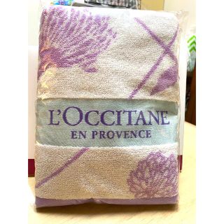 ロクシタン(L'OCCITANE)のロクシタンのノベルティのバスタオルとなります。(ノベルティグッズ)