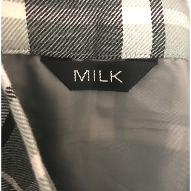 MILK(ミルク)の【期間限定値下げ】 MILK 21aw トイチェックスカート レディースのスカート(ミニスカート)の商品写真