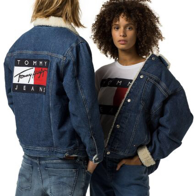 多様な TOMMY HILFIGER - デニムボアジャケット ユニセックスMサイズ G