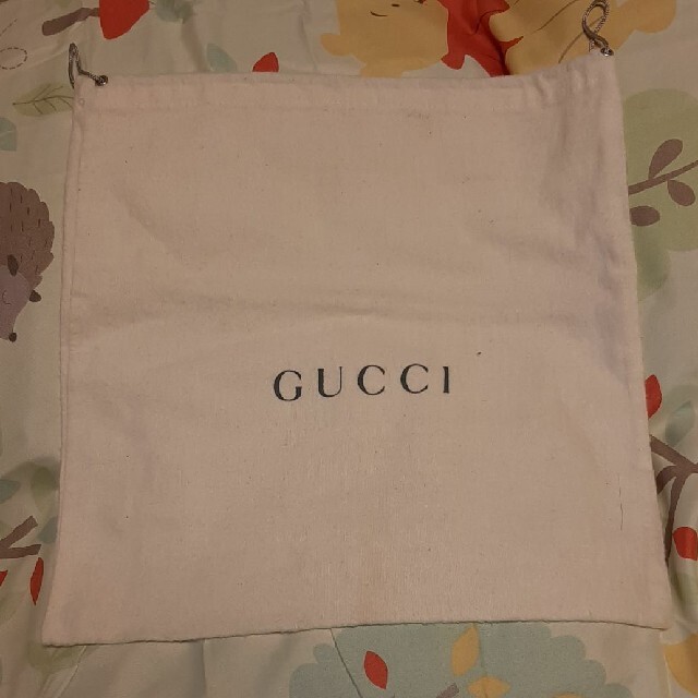 Gucci(グッチ)のグッチ  リンネル袋(中)  横33×縦33cm ハンドメイドのファッション小物(バッグ)の商品写真