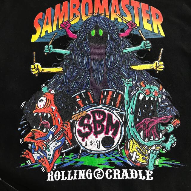 ROLLING CRADLE(ローリングクレイドル)のサンボマスター 20周年記念 ROLLING CRADLE コラボTシャツ 古着 メンズのトップス(Tシャツ/カットソー(半袖/袖なし))の商品写真