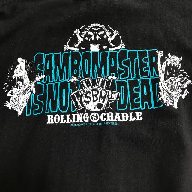 ROLLING CRADLE(ローリングクレイドル)のサンボマスター 20周年記念 ROLLING CRADLE コラボTシャツ 古着 メンズのトップス(Tシャツ/カットソー(半袖/袖なし))の商品写真