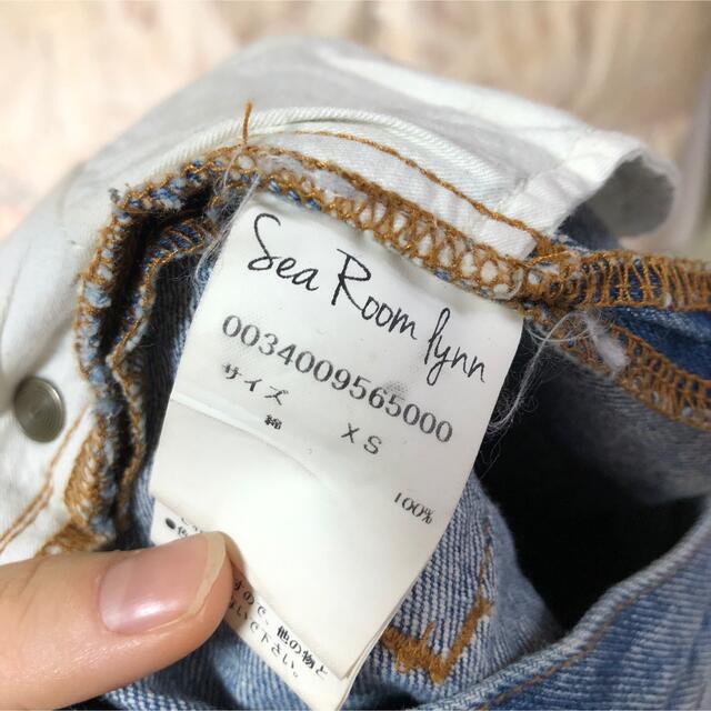 SeaRoomlynn(シールームリン)のsearoomlynn デニムショートパンツ レディースのパンツ(ショートパンツ)の商品写真