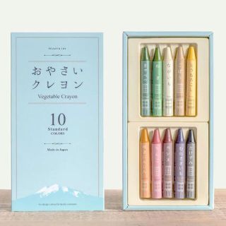 おやさいクレヨン10色　(クレヨン/パステル)