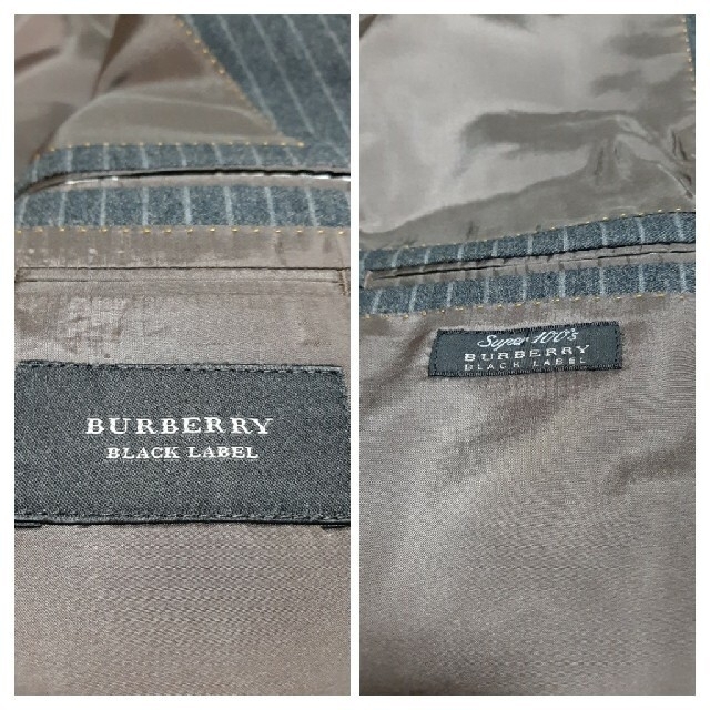 BURBERRY BLACK LABEL(バーバリーブラックレーベル)のバーバリー ブラックレーベル BURBERRY スーツ 38R メンズのスーツ(セットアップ)の商品写真